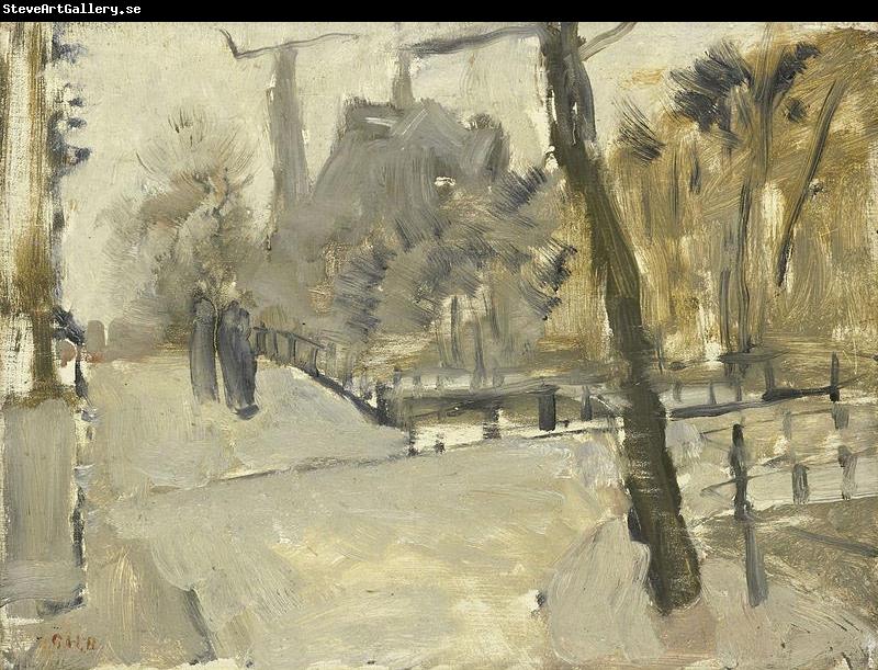 George Hendrik Breitner The Leidsegracht in Amsterdam